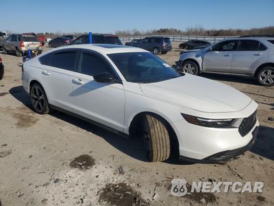 Czwarte zdjęcie samochodu z boku: 2023 HONDA ACCORD HYBRID SPORT VIN:1HGCY2F56PA014267 - miniatura