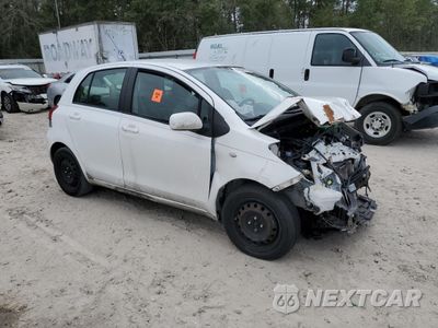 Czwarte zdjęcie samochodu z boku: 2010 TOYOTA YARIS VIN:JTDKT4K34A5318870 - miniatura