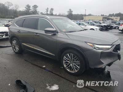 Czwarte zdjęcie samochodu z boku: 2022 ACURA MDX ADVANCE VIN:5J8YE1H81NL003792 - miniatura