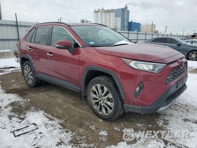 Czwarte zdjęcie samochodu z boku: 2020 TOYOTA RAV4 LIMITED VIN:2T3N1RFV1LC065595 - miniatura