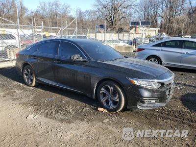 Czwarte zdjęcie samochodu z boku: 2019 HONDA ACCORD EX VIN:1HGCV1F47KA077882 - miniatura