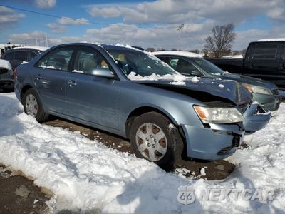 Czwarte zdjęcie samochodu z boku: 2009 HYUNDAI SONATA GLS VIN:5NPET46C59H501035 - miniatura