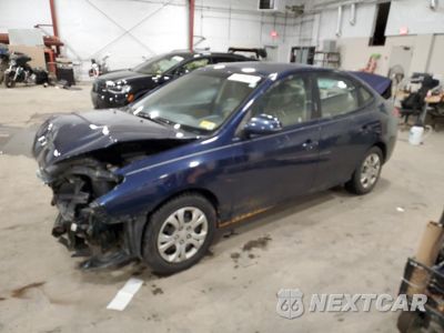 2010 HYUNDAI ELANTRA BLUE KMHDU4AD6AU185188 - główne zdjęcie licytacji z USA - miniatura