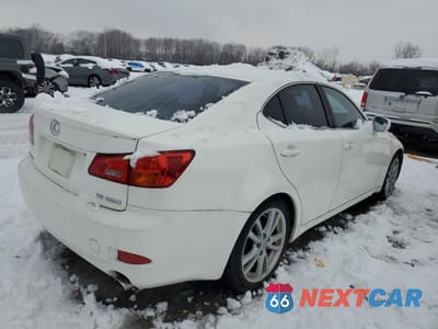 Trzecie zdjęcie samochodu z tyłu: 2006 LEXUS IS 350 VIN:JTHBE262365011860 - miniatura