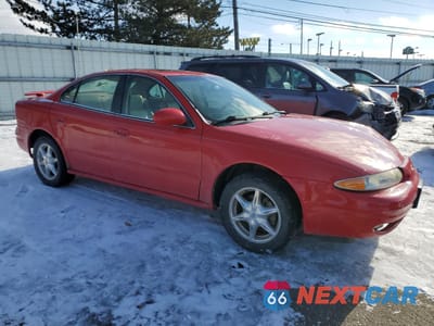 Czwarte zdjęcie samochodu z boku: 2000 OLDSMOBILE ALERO GLS VIN:1G3NF52E0YC317362 - miniatura