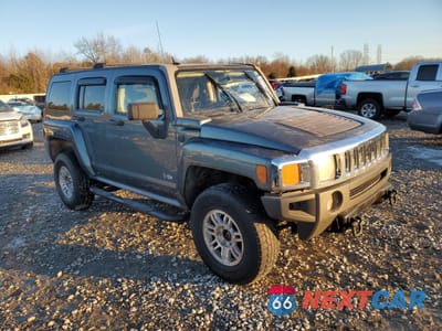 Czwarte zdjęcie samochodu z boku: 2007 HUMMER H3 VIN:5GTDN13E078239844 - miniatura