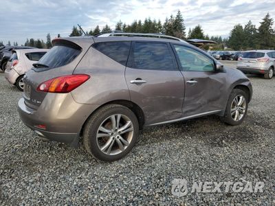 Trzecie zdjęcie samochodu z tyłu: 2010 NISSAN MURANO S VIN:JN8AZ1MW6AW129183 - miniatura