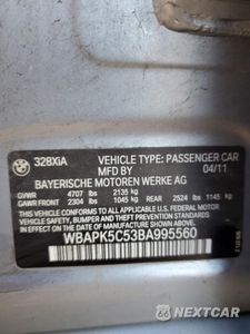 Zdjęcie 14 z 14 samochodu: 2011 BMW 328 XI SULEV VIN:WBAPK5C53BA995560 - miniatura