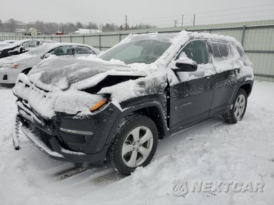 2021 JEEP COMPASS LATITUDE 3C4NJDBB1MT534349 - główne zdjęcie licytacji z USA - miniatura