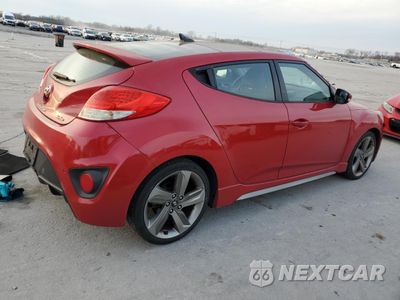 Trzecie zdjęcie samochodu z tyłu: 2013 HYUNDAI VELOSTER TURBO VIN:KMHTC6AE2DU101584 - miniatura