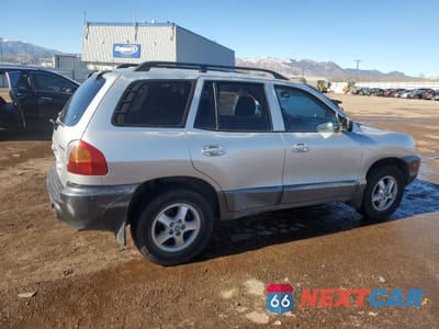 Trzecie zdjęcie samochodu z tyłu: 2003 HYUNDAI SANTA FE GL VIN:KM8SB12B43U384302 - miniatura