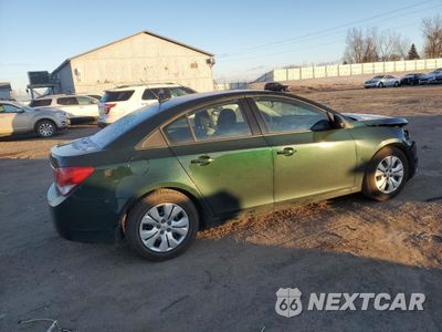 Trzecie zdjęcie samochodu z tyłu: 2014 CHEVROLET CRUZE LS VIN:1G1PA5SH8E7150652 - miniatura