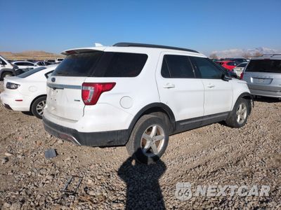 Trzecie zdjęcie samochodu z tyłu: 2016 FORD EXPLORER XLT VIN:1FM5K8D84GGB87609 - miniatura