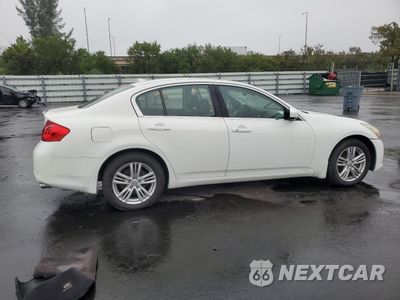 Trzecie zdjęcie samochodu z tyłu: 2013 INFINITI G37 VIN:JN1CV6AR3DM763338 - miniatura