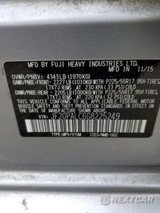 Zdjęcie 13 z 13 samochodu: 2016 SUBARU CROSSTREK LIMITED VIN:JF2GPALC6G8225249 - miniatura