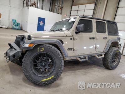2022 JEEP WRANGLER UNLIMITED SPORT 1C4HJXDG3NW221824 - główne zdjęcie licytacji z USA - miniatura