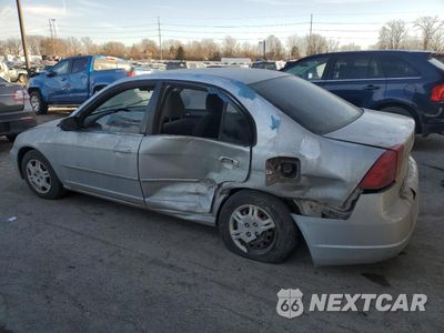 Drugie zdjęcie samochodu z przodu: 2002 HONDA CIVIC LX VIN:1HGES16572L024808 - miniatura
