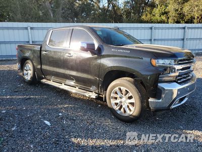 Czwarte zdjęcie samochodu z boku: 2020 CHEVROLET SILVERADO C1500 LTZ VIN:3GCPWEET3LG197243 - miniatura