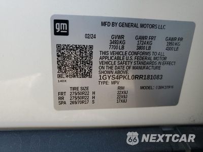 Zdjęcie 15 z 15 samochodu: 2024 CADILLAC ESCALADE ESV SPORT VIN:1GYS4PKL0RR181083 - miniatura