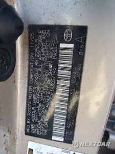 Zdjęcie 14 z 14 samochodu: 2006 TOYOTA CAMRY LE VIN:JTDBE32K163057146 - miniatura