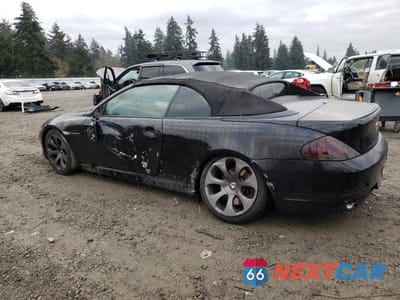 Drugie zdjęcie samochodu z przodu: 2006 BMW 650 I VIN:WBAEK13436CN75430 - miniatura