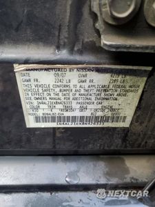 Zdjęcie 12 z 12 samochodu: 2008 NISSAN ALTIMA 2.5 VIN:1N4AL21EX8N426333 - miniatura
