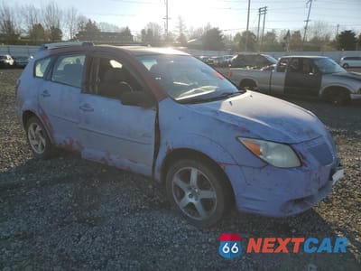 Czwarte zdjęcie samochodu z boku: 2005 PONTIAC VIBE VIN:5Y2SM63825Z429760 - miniatura