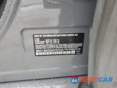 Zdjęcie 13 z 13 samochodu: 2021 BMW M550XI VIN:WBA13BK05MCF97316 - miniatura