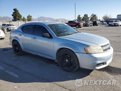 Czwarte zdjęcie samochodu z boku: 2013 DODGE AVENGER SE VIN:1C3CDZAB5DN536915 - miniatura