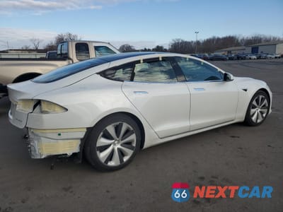 Trzecie zdjęcie samochodu z tyłu: 2020 TESLA MODEL S VIN:5YJSA1E20LF397964 - miniatura