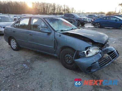 Czwarte zdjęcie samochodu z boku: 2002 NISSAN SENTRA GXE VIN:3N1CB51A72L550753 - miniatura