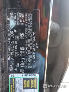 Zdjęcie 15 z 15 samochodu: 2012 KIA SPORTAGE BASE VIN:KNDPB3A20C7264695 - miniatura
