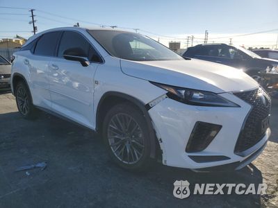 Czwarte zdjęcie samochodu z boku: 2020 LEXUS RX 350 F SPORT VIN:2T2SZMDA8LC219769 - miniatura