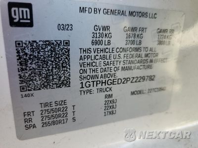 Zdjęcie 12 z 12 samochodu: 2023 GMC SIERRA C1500 DENALI VIN:1GTPHGED2PZ229782 - miniatura