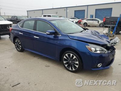 Czwarte zdjęcie samochodu z boku: 2019 NISSAN SENTRA SR VIN:3N1AB7AP3KY345408 - miniatura