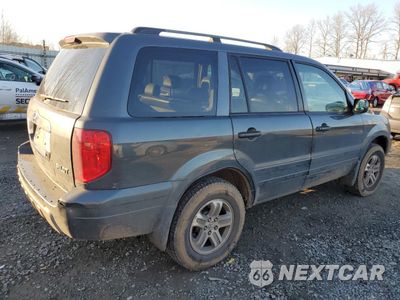 Trzecie zdjęcie samochodu z tyłu: 2005 HONDA PILOT EXL VIN:2HKYF18505H542958 - miniatura
