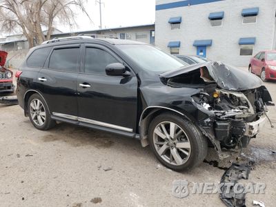 Czwarte zdjęcie samochodu z boku: 2016 NISSAN PATHFINDER S VIN:5N1AR2MN1EC688684 - miniatura
