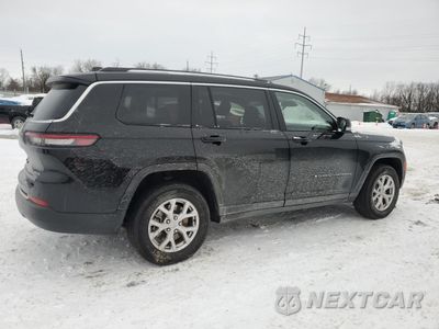 Trzecie zdjęcie samochodu z tyłu: 2022 JEEP GRAND CHEROKEE L LIMITED VIN:1C4RJKBG7N8554980 - miniatura
