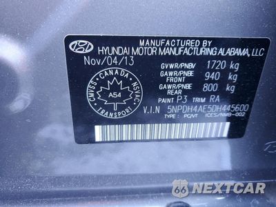 Zdjęcie 12 z 12 samochodu: 2013 HYUNDAI ELANTRA GLS VIN:5NPDH4AE5DH445600 - miniatura