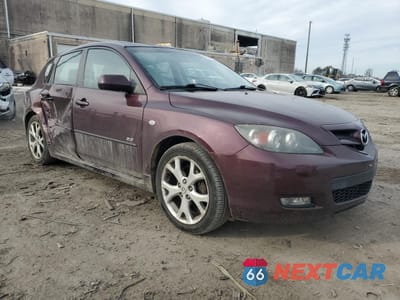 Czwarte zdjęcie samochodu z boku: 2008 MAZDA 3 HATCHBACK VIN:JM1BK343281806310 - miniatura