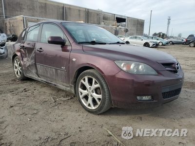 Czwarte zdjęcie samochodu z boku: 2008 MAZDA 3 HATCHBACK VIN:JM1BK343281806310 - miniatura