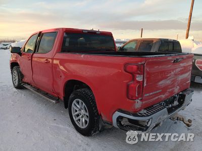 Drugie zdjęcie samochodu z przodu: 2019 CHEVROLET SILVERADO K1500 LT VIN:3GCUYDED8KG132130 - miniatura