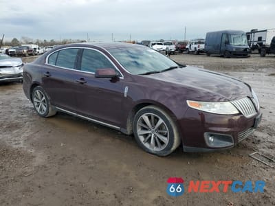 Czwarte zdjęcie samochodu z boku: 2011 LINCOLN MKS VIN:1LNHL9DR8BG607535 - miniatura