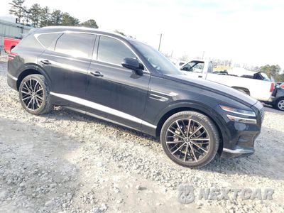 Czwarte zdjęcie samochodu z boku: 2021 GENESIS GV80 BASE VIN:KMUHCESC1MU053073 - miniatura