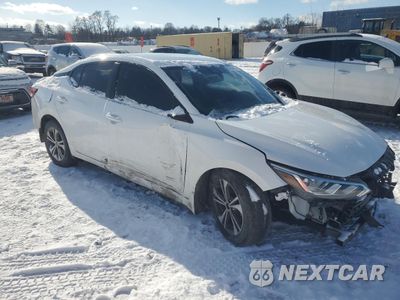 Czwarte zdjęcie samochodu z boku: 2020 NISSAN SENTRA S VIN:3N1AB8BV5LY234332 - miniatura