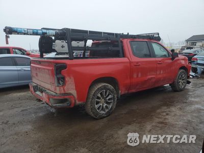 Trzecie zdjęcie samochodu z tyłu: 2021 CHEVROLET SILVERADO K1500 RST VIN:1GCUYEED6MZ451809 - miniatura
