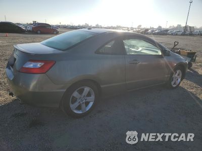 Trzecie zdjęcie samochodu z tyłu: 2006 HONDA CIVIC EX VIN:2HGFG12856H539010 - miniatura
