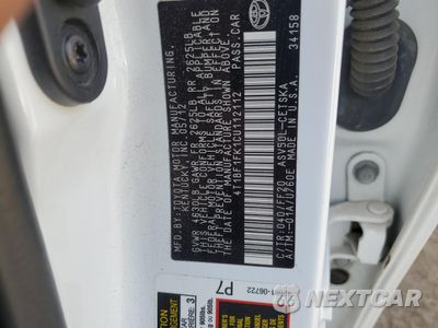 Zdjęcie 14 z 15 samochodu: 2012 TOYOTA CAMRY BASE VIN:4T1BF1FK1CU112112 - miniatura