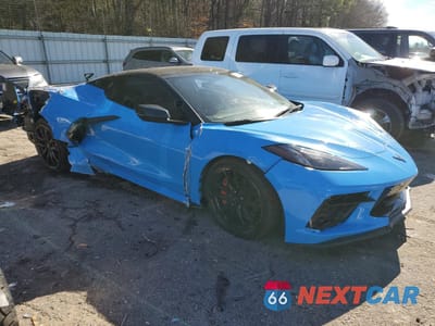 Czwarte zdjęcie samochodu z boku: 2023 CHEVROLET CORVETTE STINGRAY 2LT VIN:1G1YB3D42P5118939 - miniatura