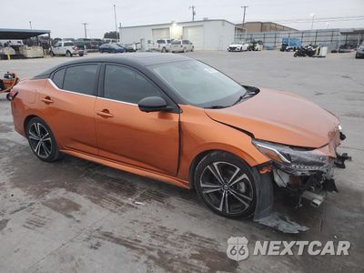 Czwarte zdjęcie samochodu z boku: 2021 NISSAN SENTRA SR VIN:3N1AB8DVXMY231439 - miniatura